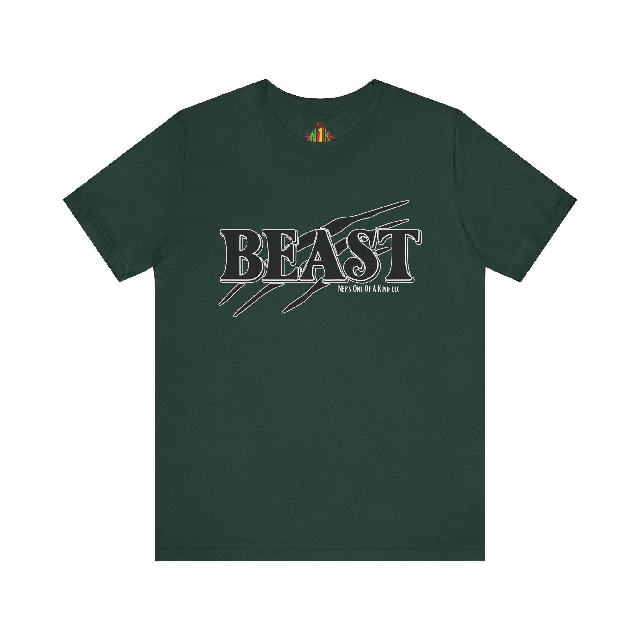 Beast with the Beauty Valentine Casual, Soft Unisex Jersey Short Sleeve Tee